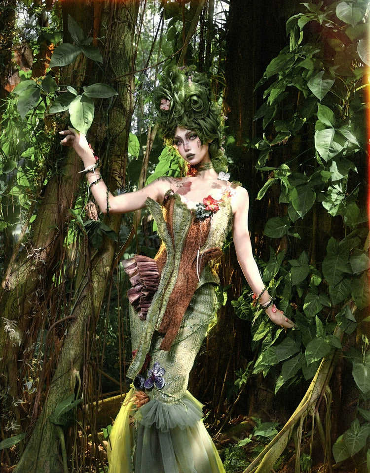 Woodland Fairy Mermaid Skirt