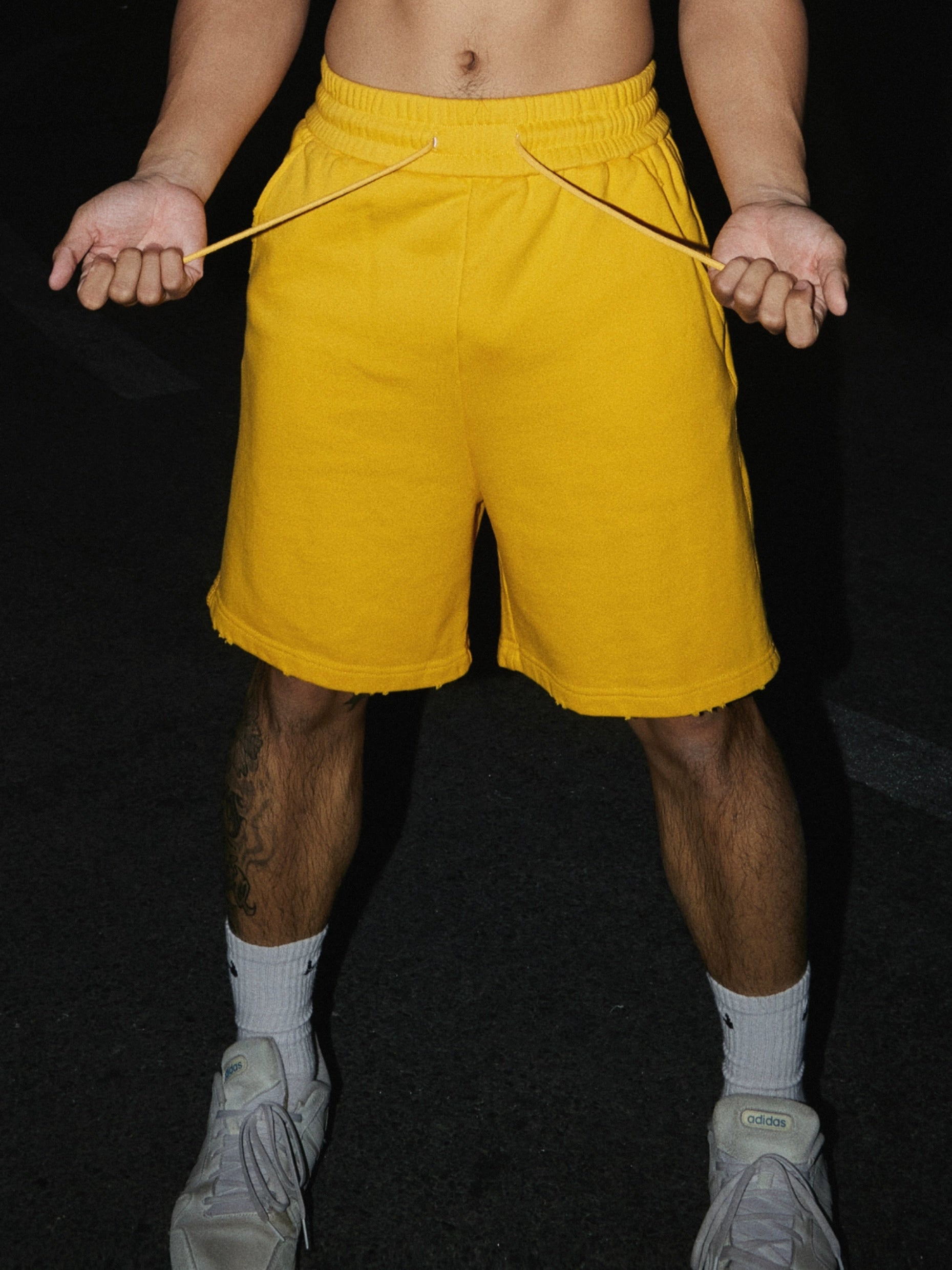 Raw Edge Shorts