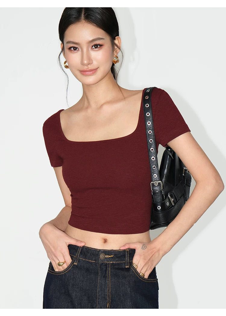 Gallery Square Essential Crop Tee