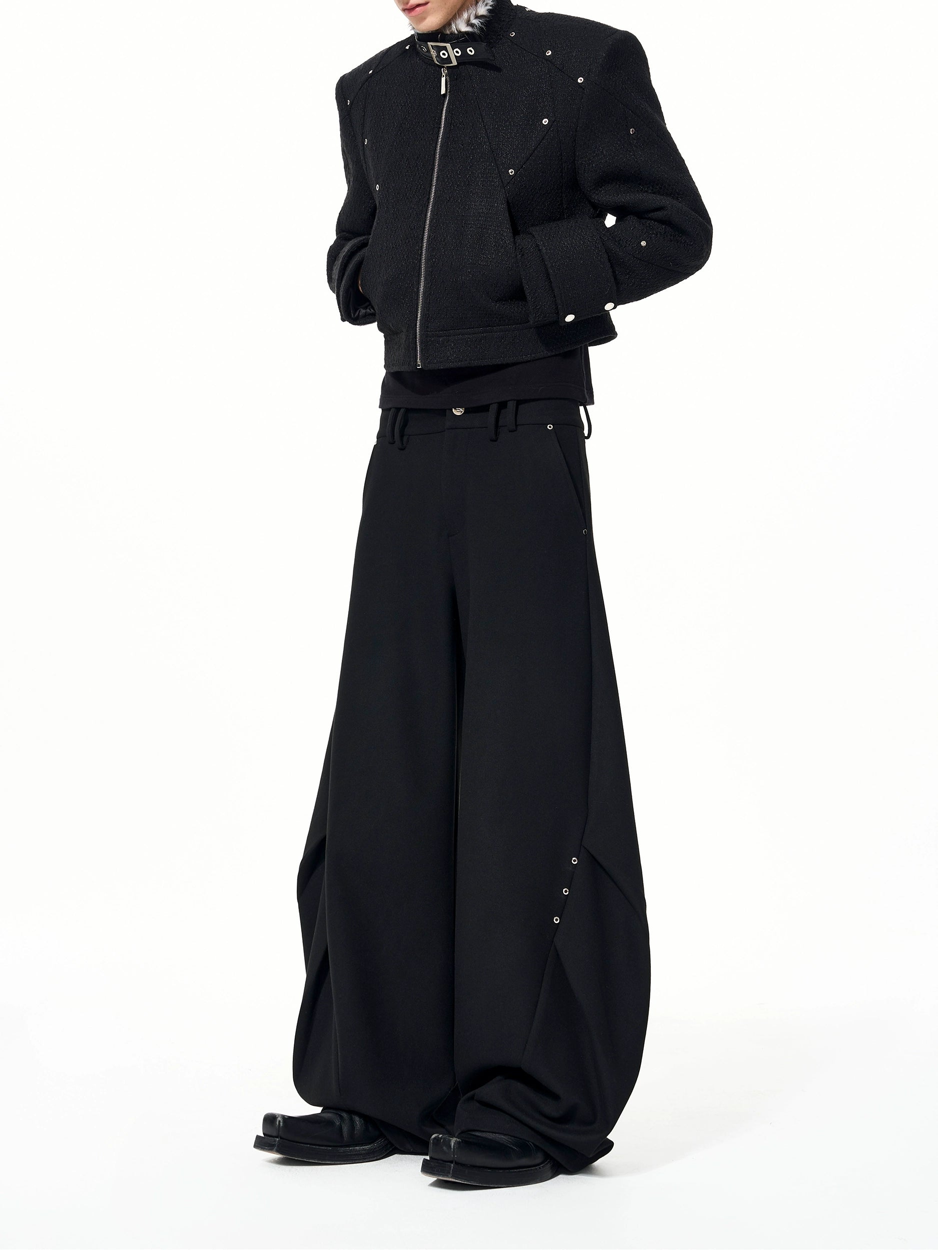 Nebula Drape Balloon Wide Trousers