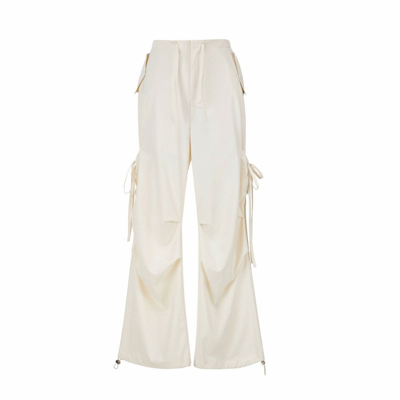 Side-Tie Cargo Pants