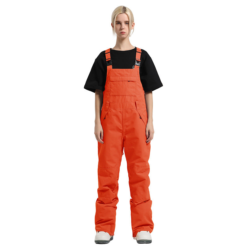 FrostPop Colorblock Bib Snow Pants
