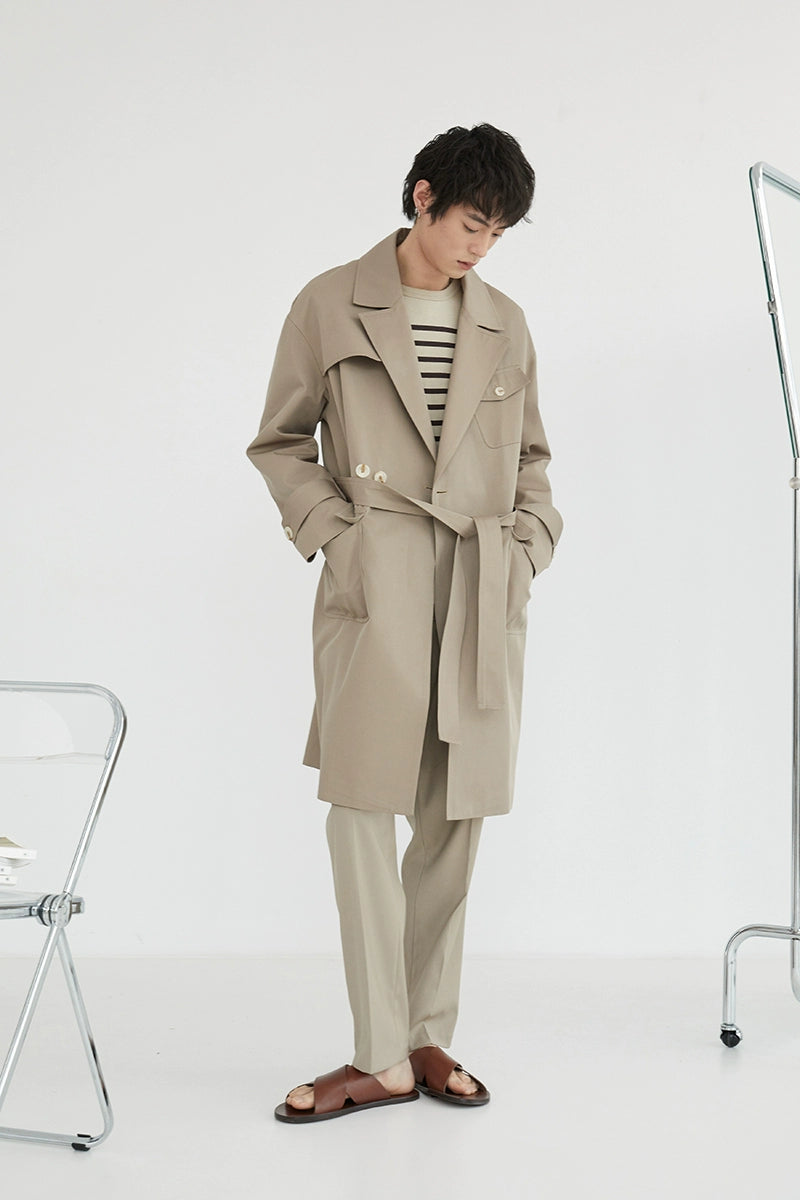 Pantalones de vestir de confort de doble plato