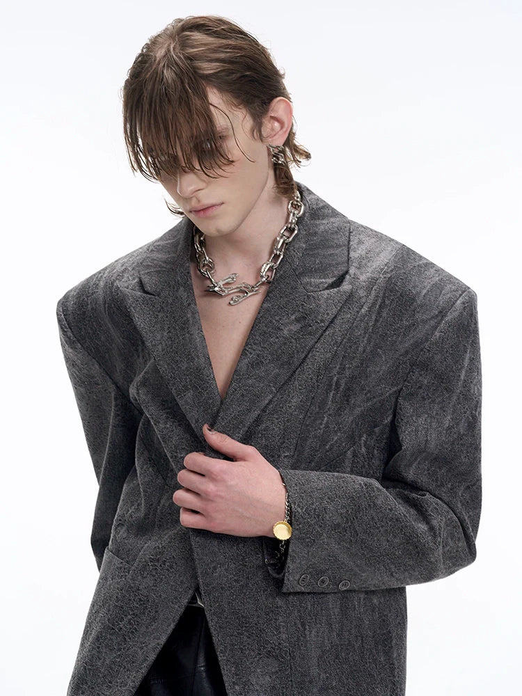 Asymmetric Blade Blazer