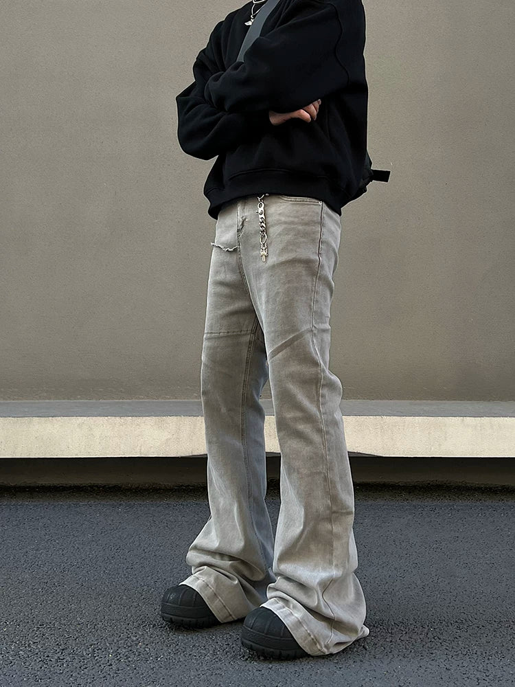 Ashfade Panel Flare Jeans