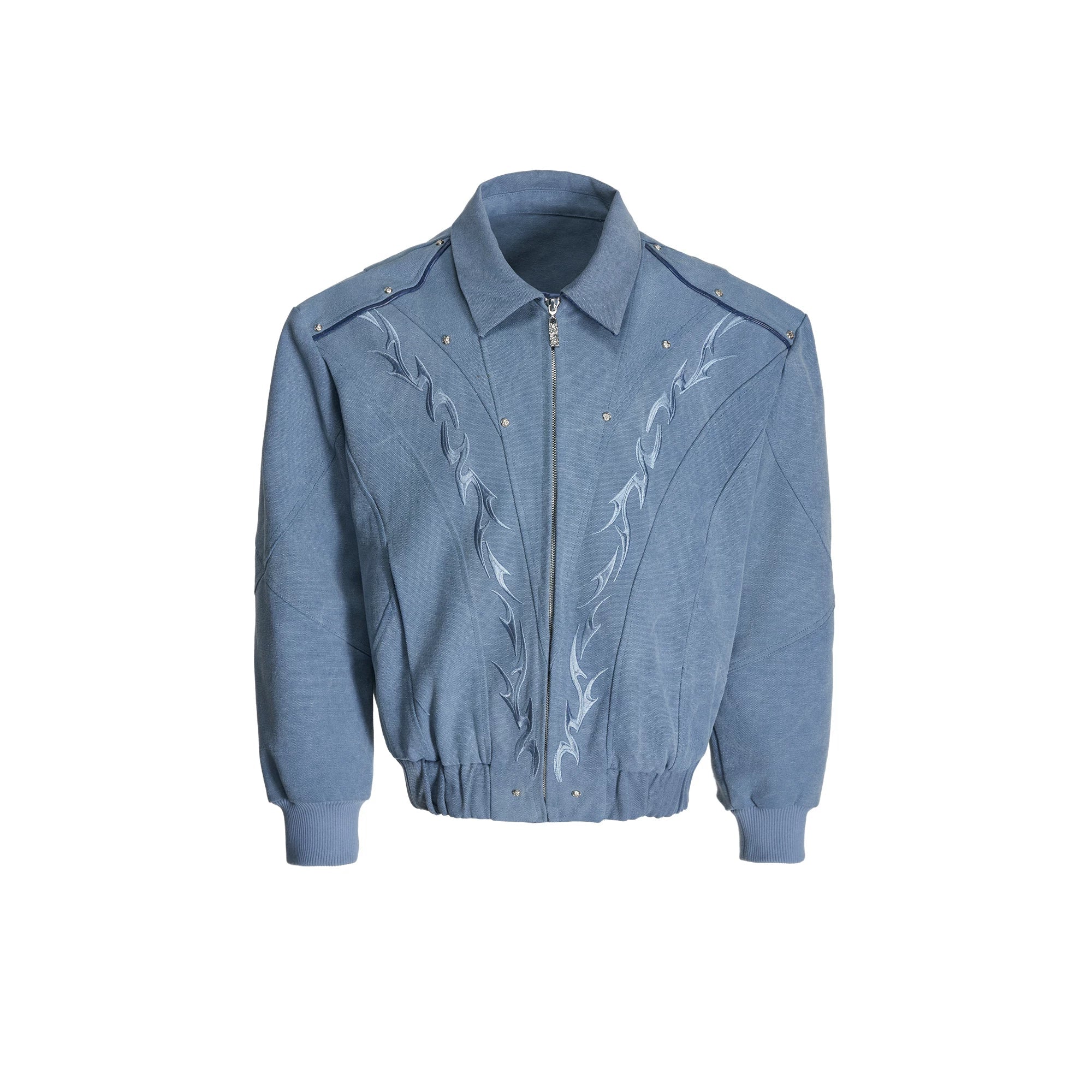 Arcflare Embroidered Bomber