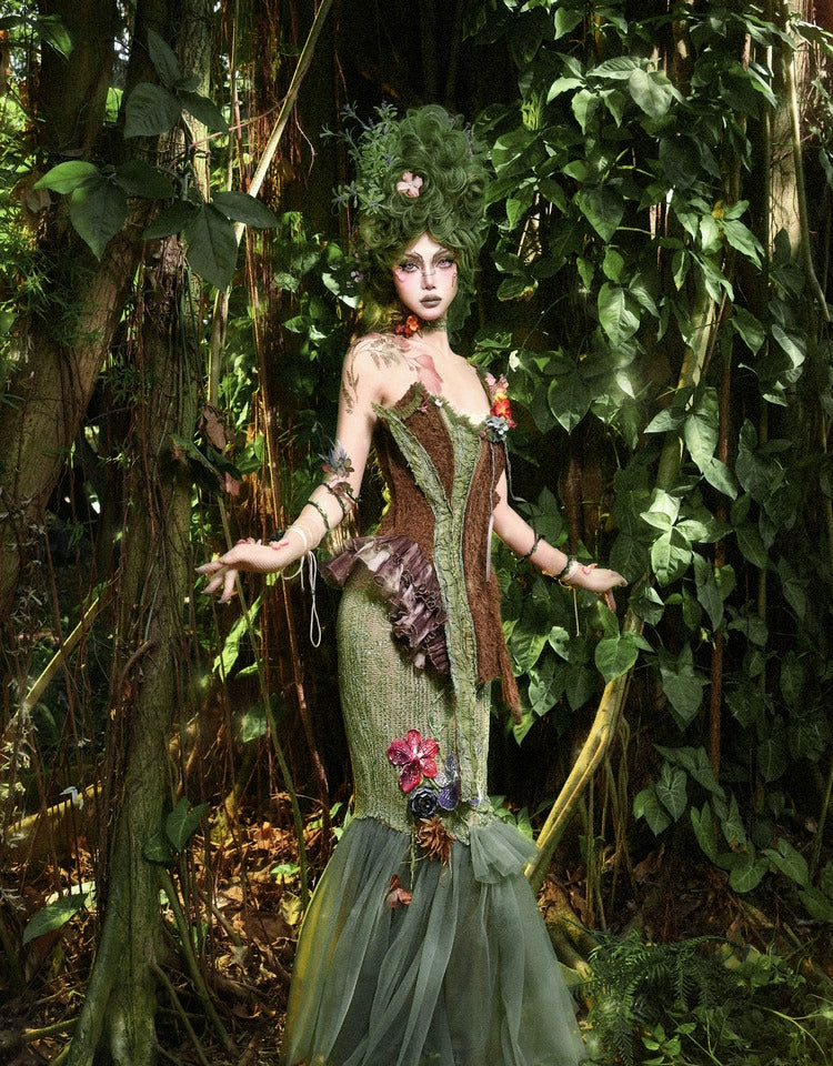 Woodland Fairy Mermaid Skirt