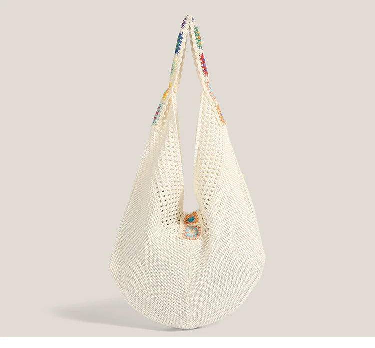 Daisy Meadow Crochet Hobo