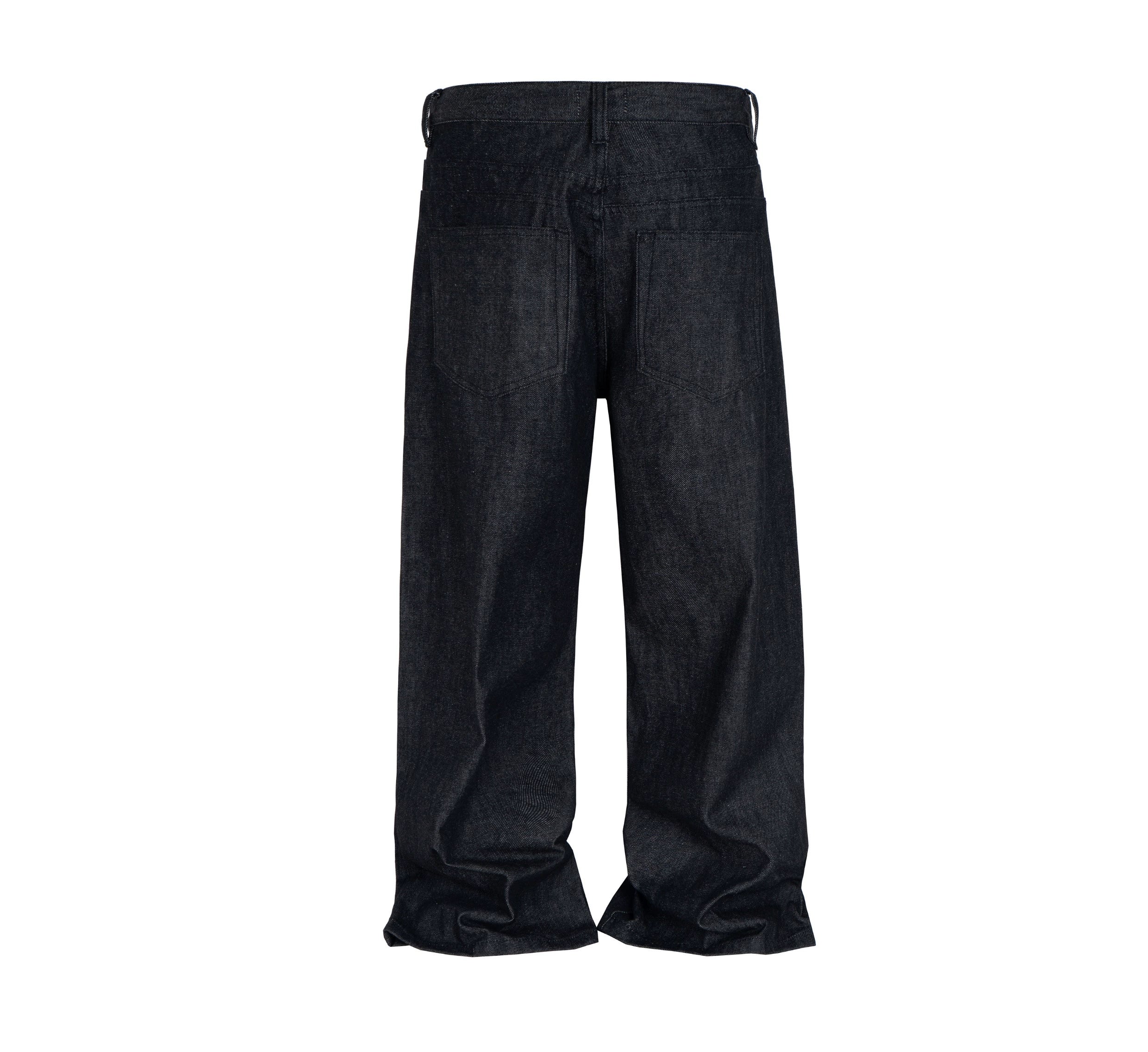 ObsidianStack Multi-Button Wide Jeans