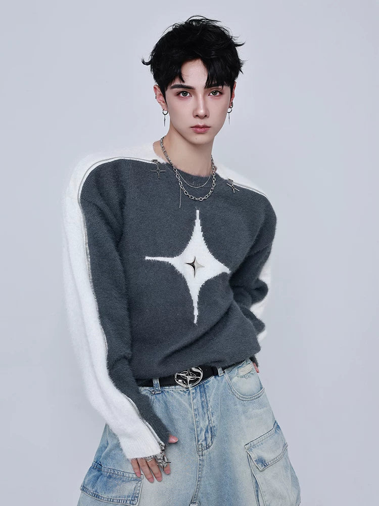 Nova Rift Asym Zip-Star Sweater