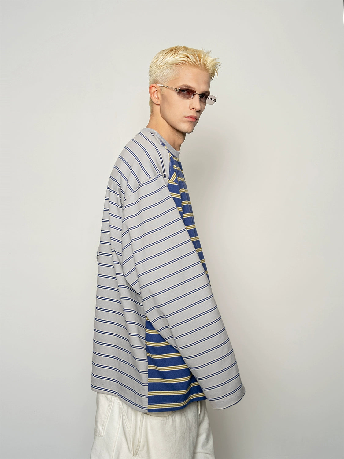Solar Drift Dual Stripe Sweatshirt
