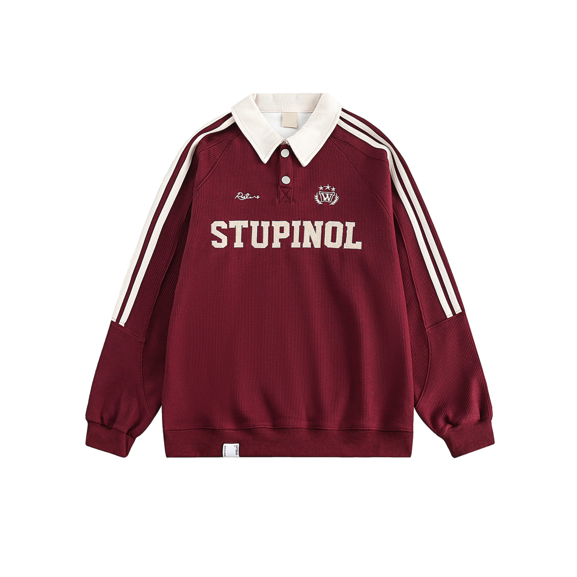 Stupinol Varsity Polo Sweatshirt