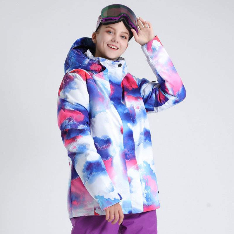 Aurora Nebula Snow Shell Jacket