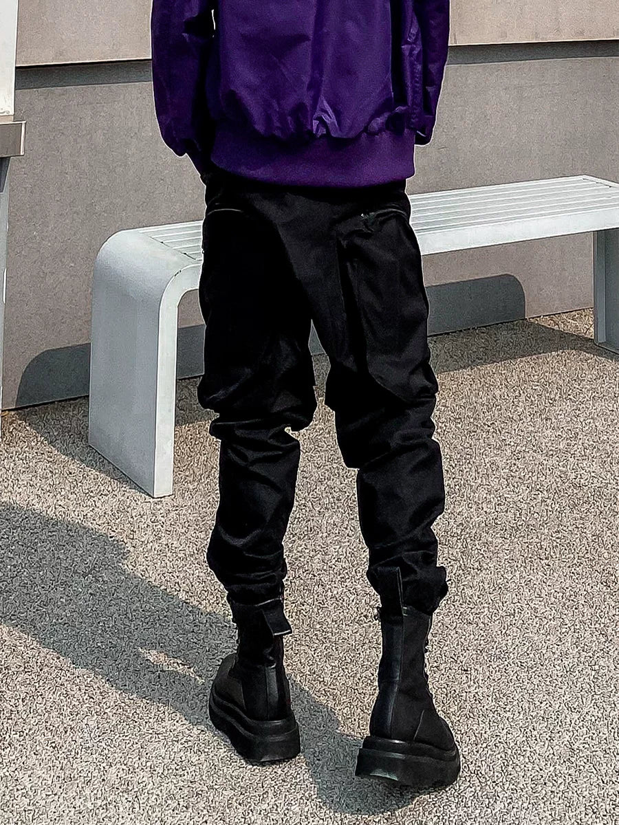 Rogue Sector Multi‑Pocket Combat Cargo Pants
