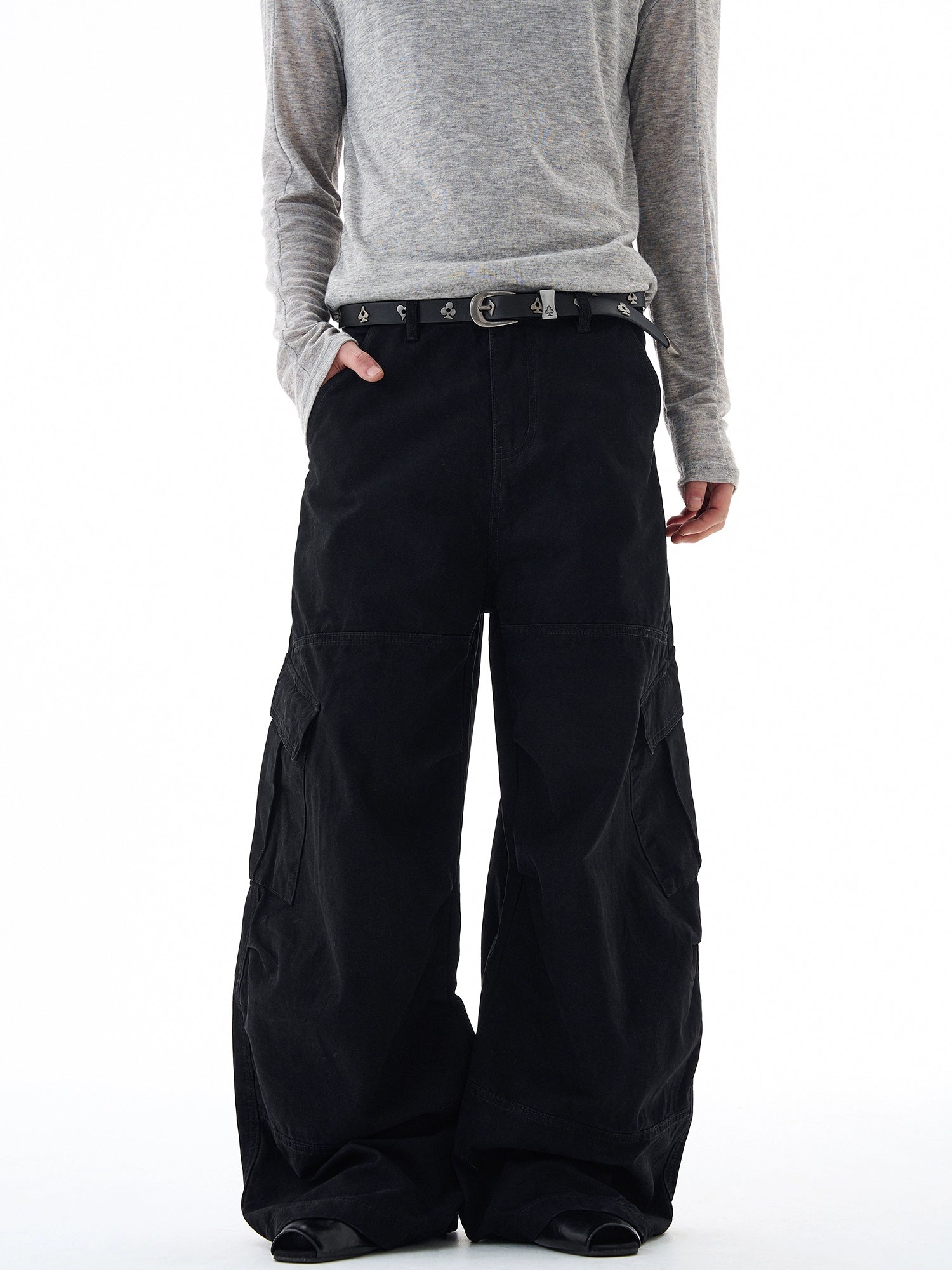 Tidal Drift Wide Cargo Pants