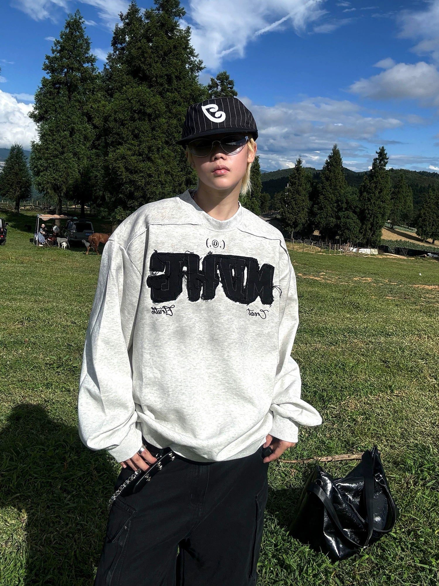 Cloudfield Rough-Cut Logo Sweatshirt