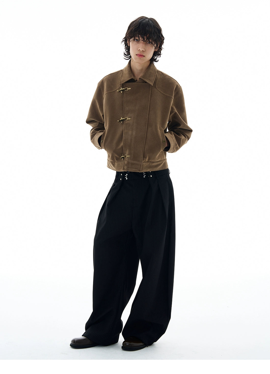 Midnight Espresso Toggle Jacket