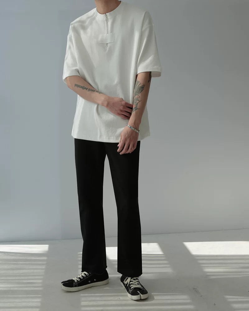 Polar Zipfront Minimal Tee