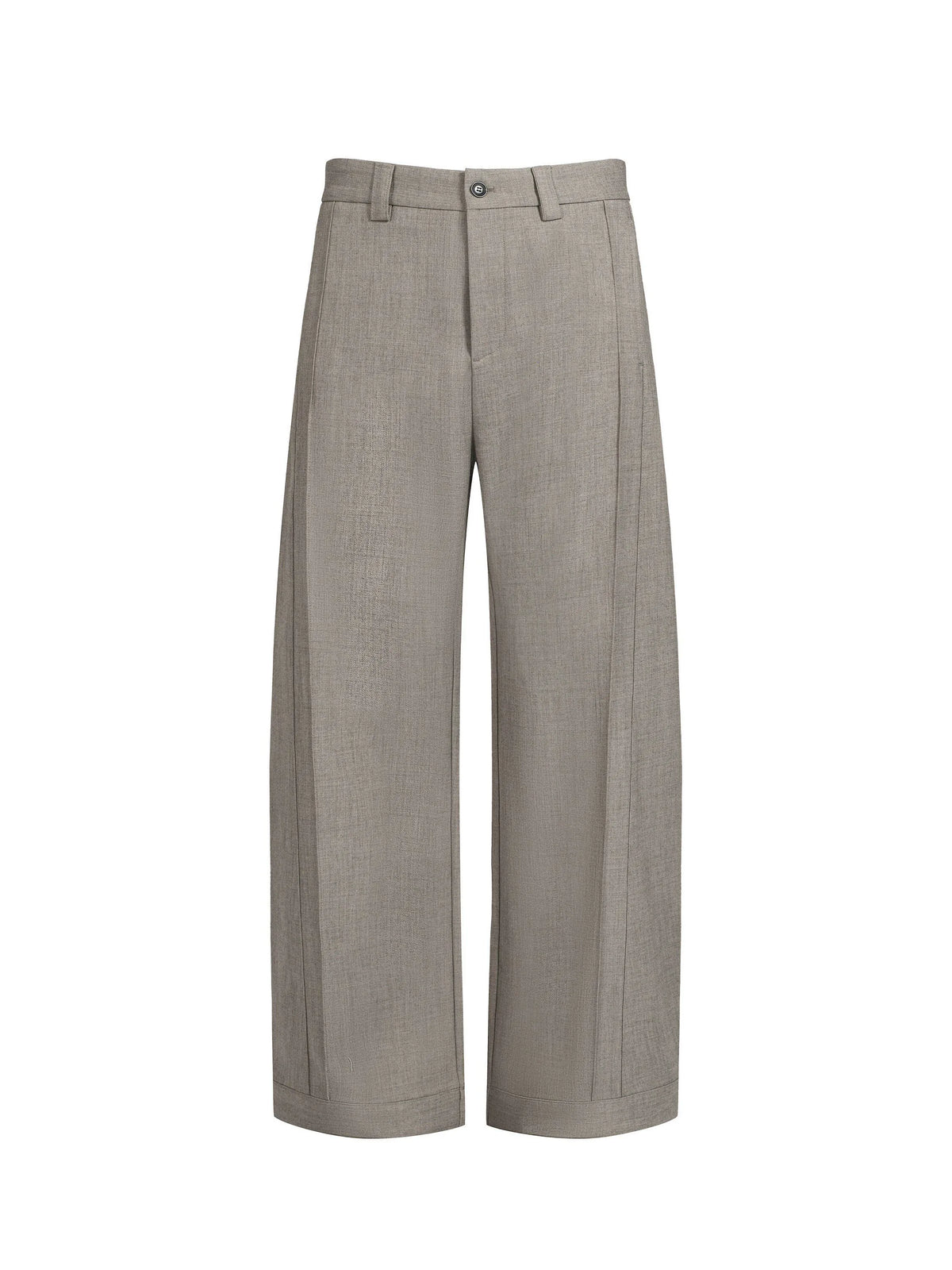 Dorian Pleated Wide-Leg Tailored Trousers