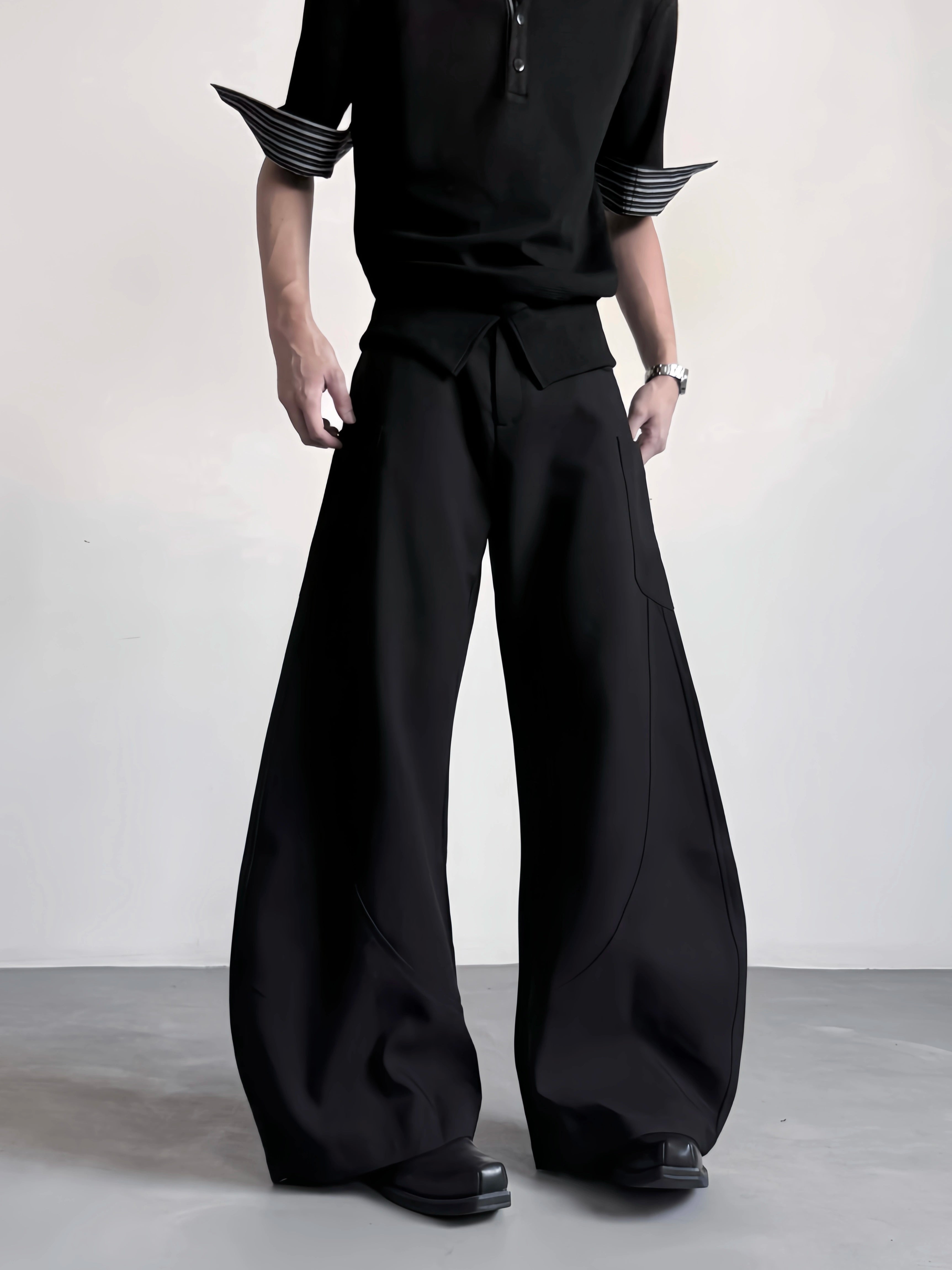 Wide Wave Pants