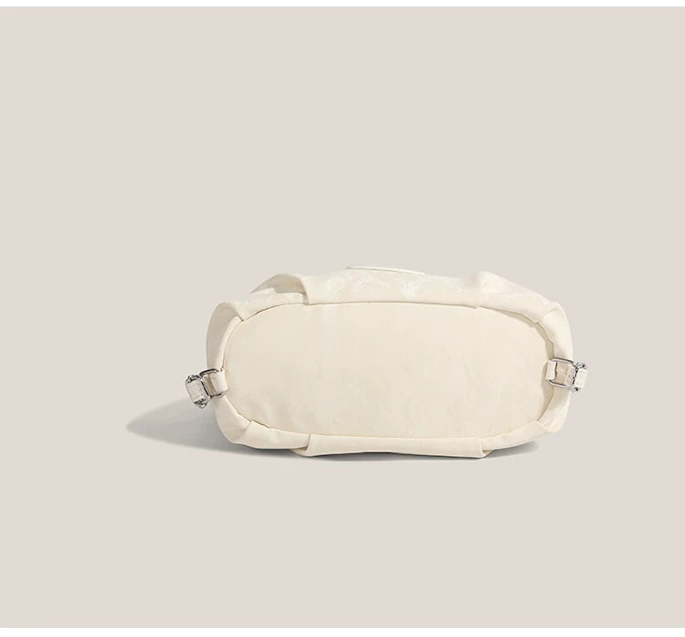 Milky Way Teddy Charm Hobo Tote