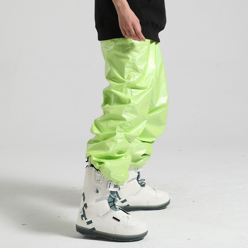 AuroraGlaze Shimmer Snow Pants
