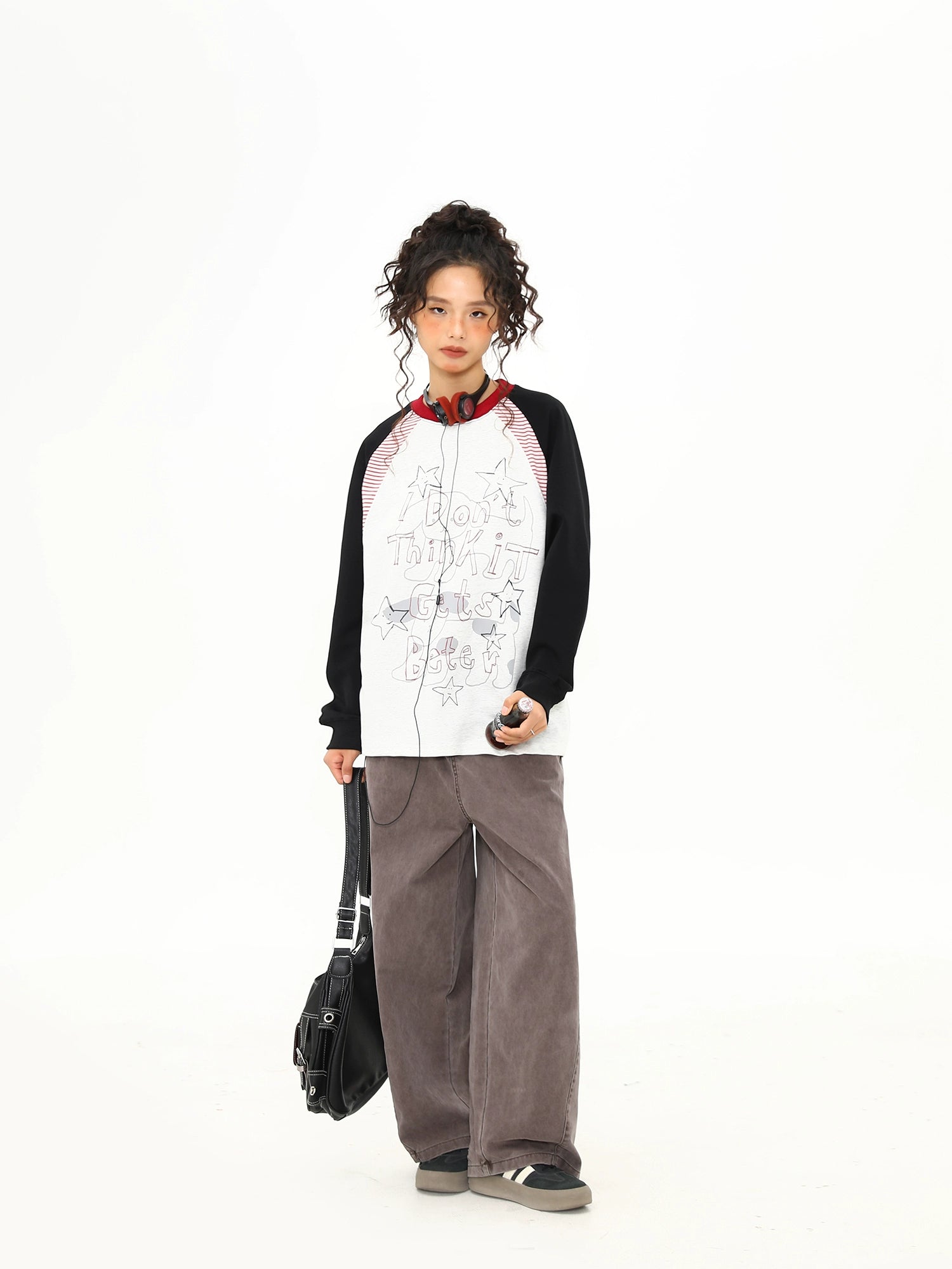 Starlit Mixtape Raglan Sweatshirt