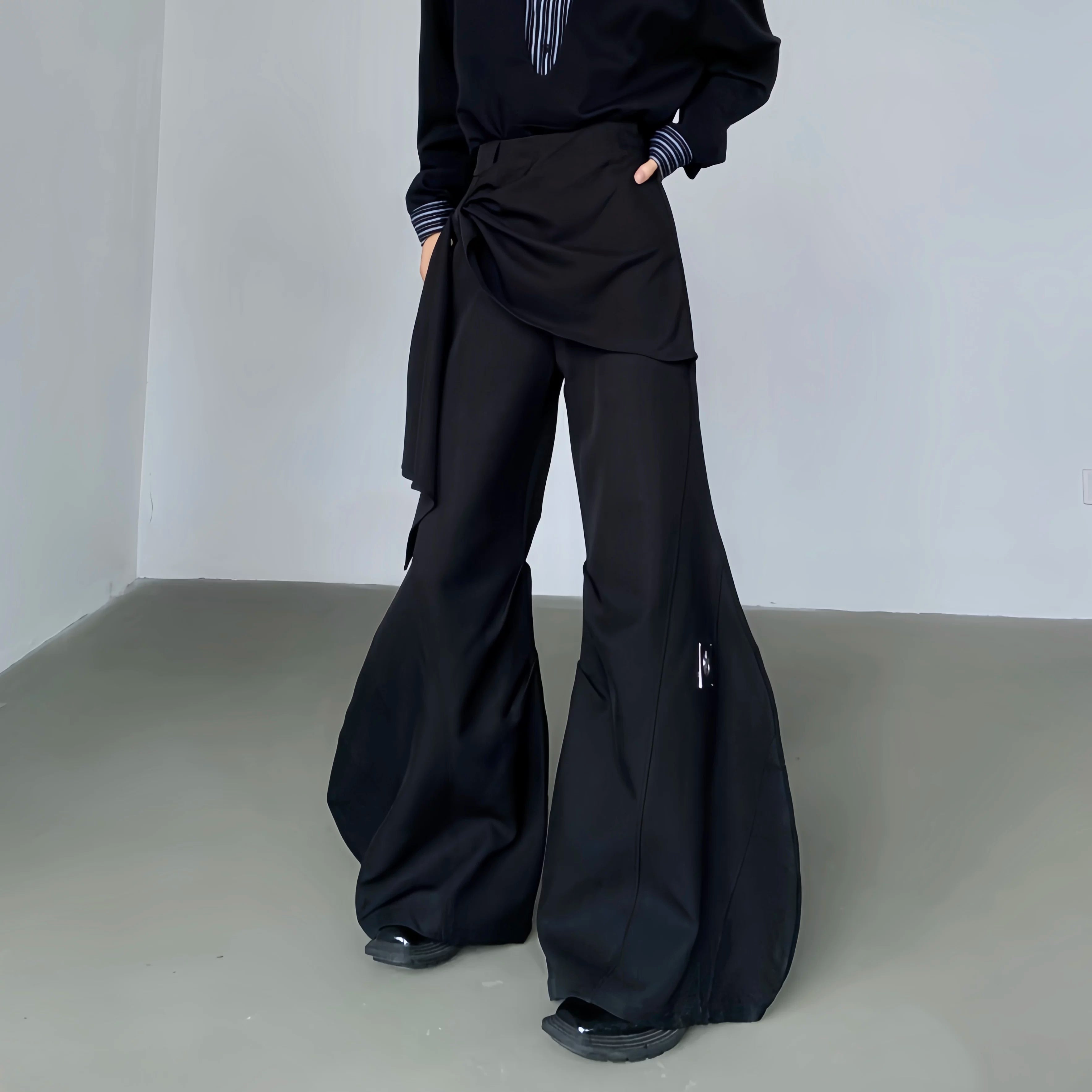 Cascade Sculpt Flare Trousers
