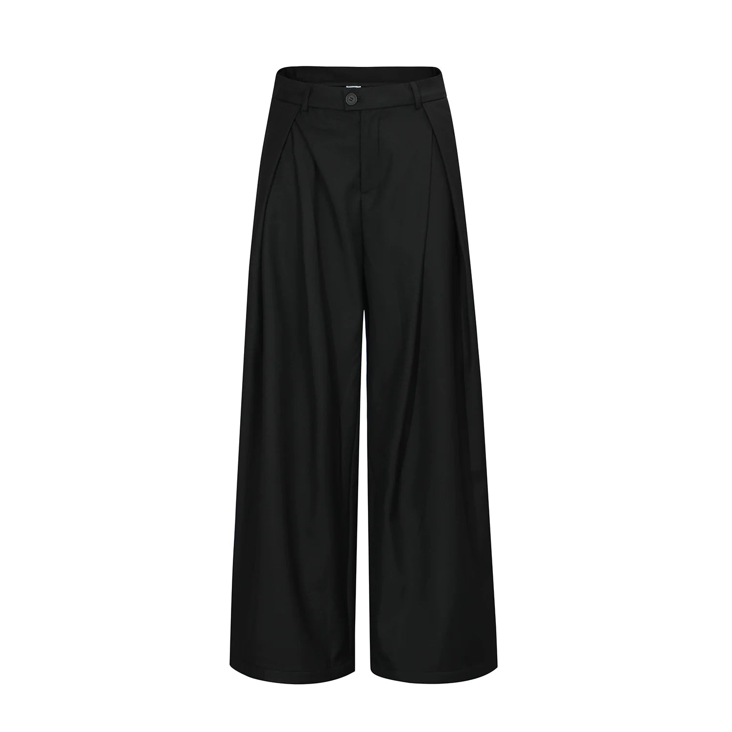 Graphite Drape Luxe Trousers
