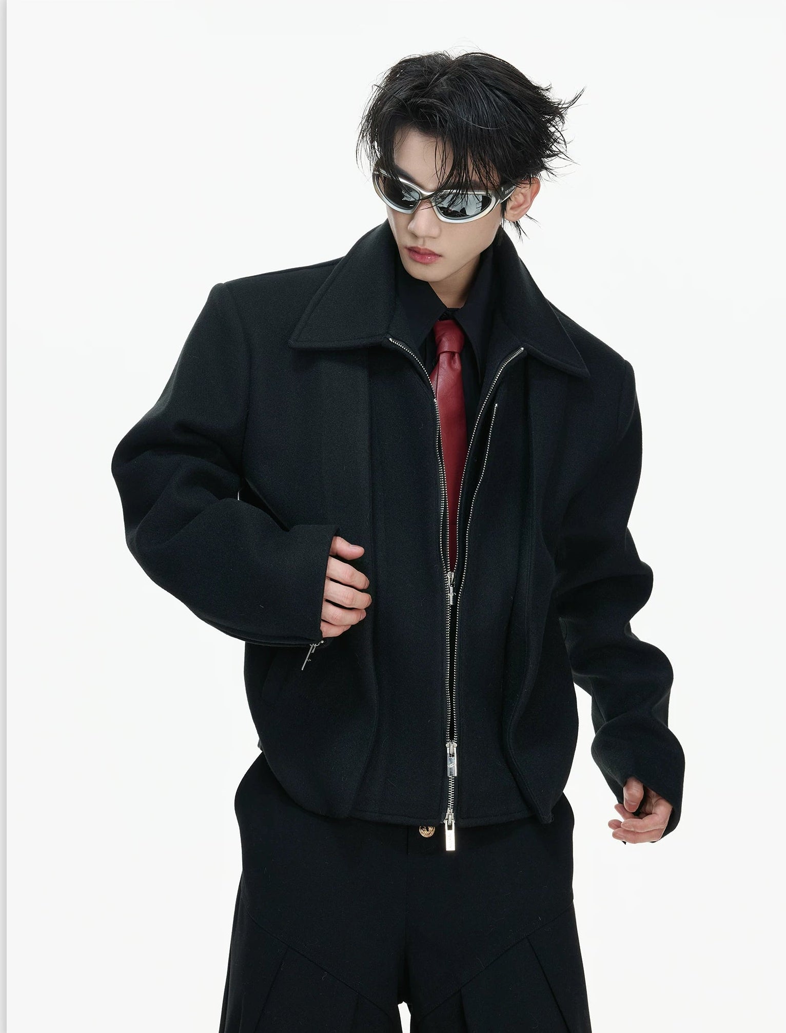 Drift Double-Zip Sculpted Jacket