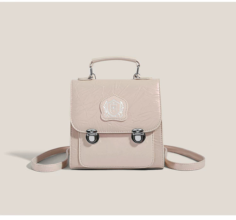 Midnight Crest Mini Satchel