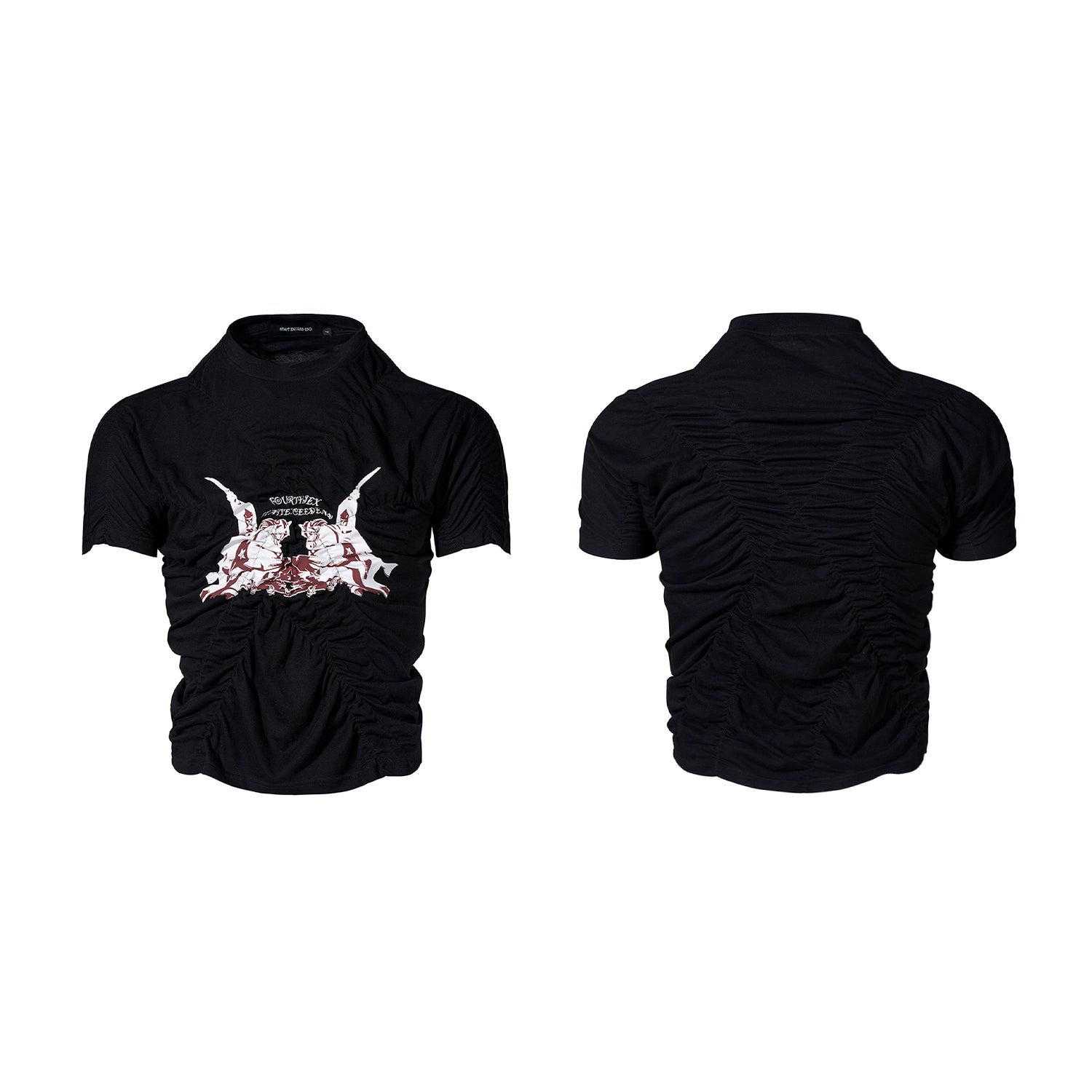 Black Graphic Logo T-Shirt