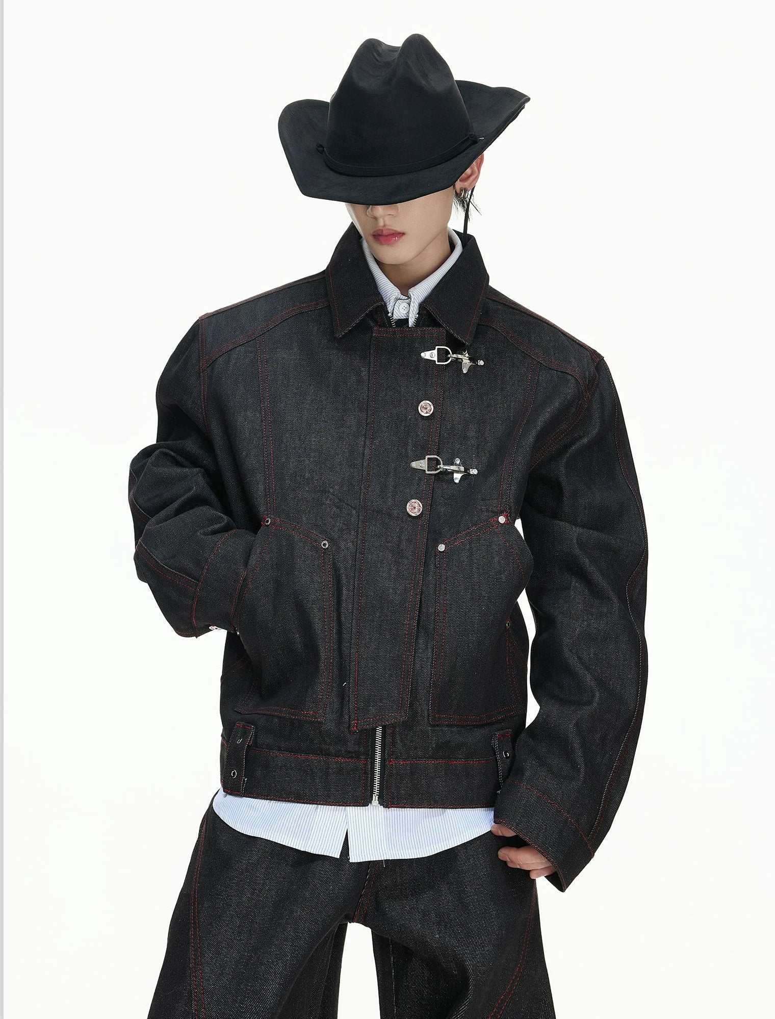 Frontier Splice Cavalry Denim Jacket