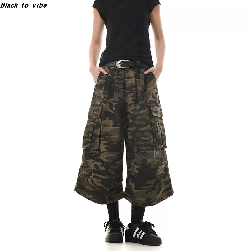 Camo cropped style