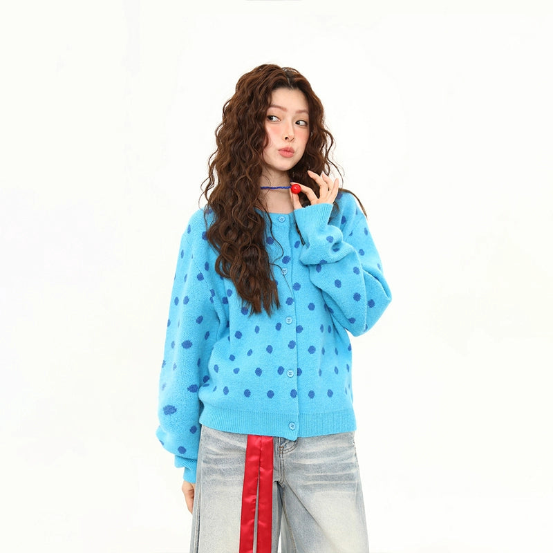 Bubble Pop Dot Cardigan