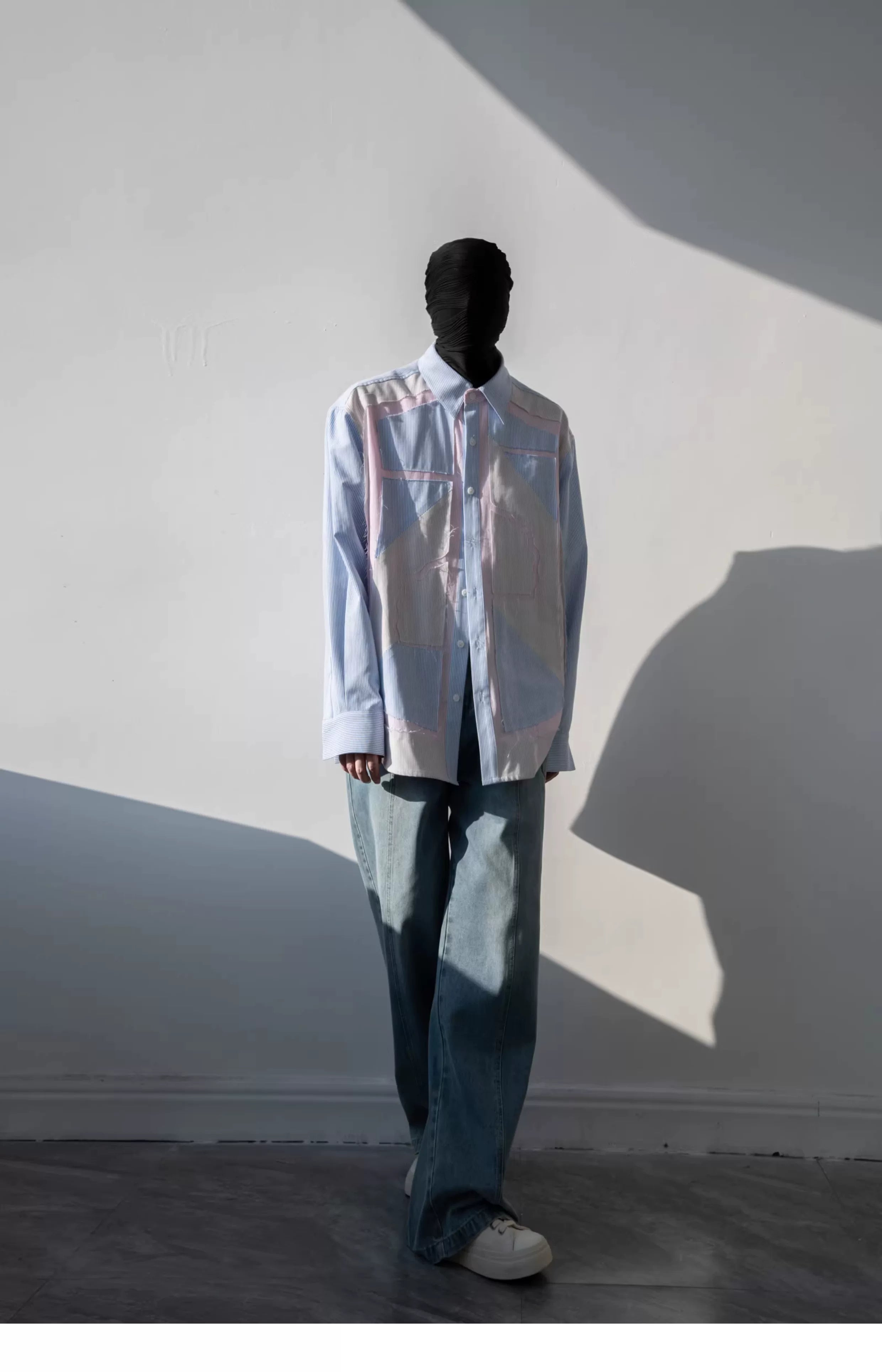Candy Prism Patchwork Stripe Shirt