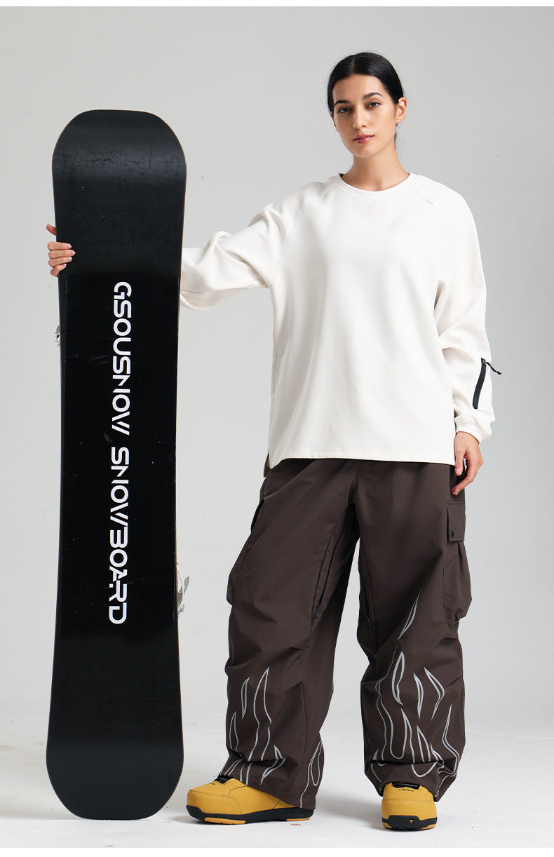 FlareTrace Reflective Cargo Snow Pants