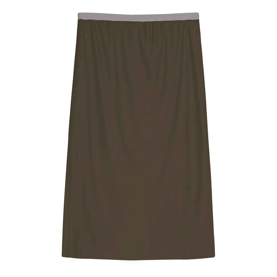 Knee-Length Straight Skirt