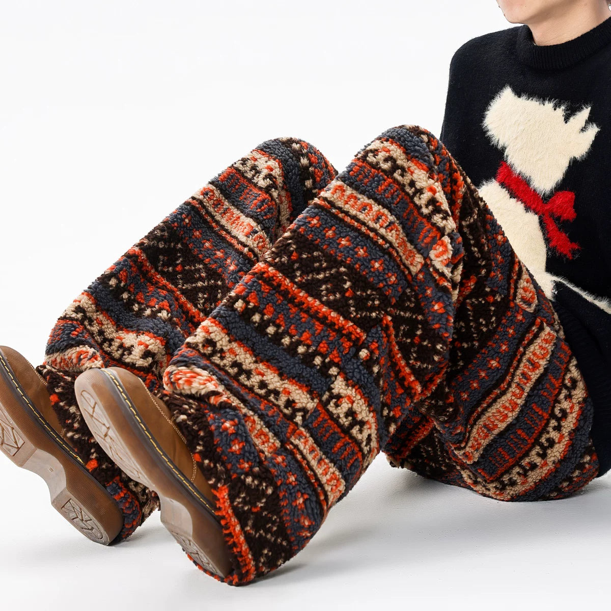 Ember Fairisle Fuzzy Lounge Pants