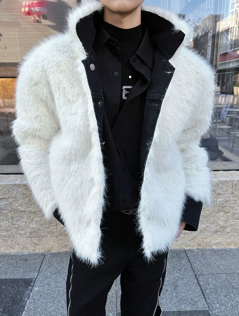 Polar Eclipse Faux-Fur Shell Jacket