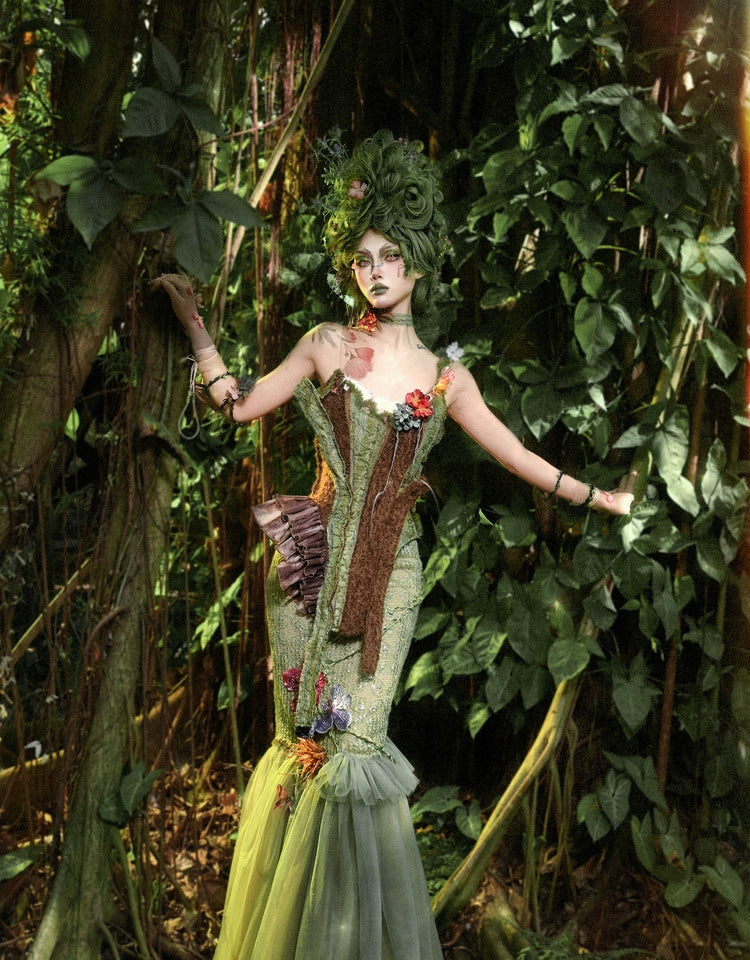 Woodland Fairy Mermaid Skirt