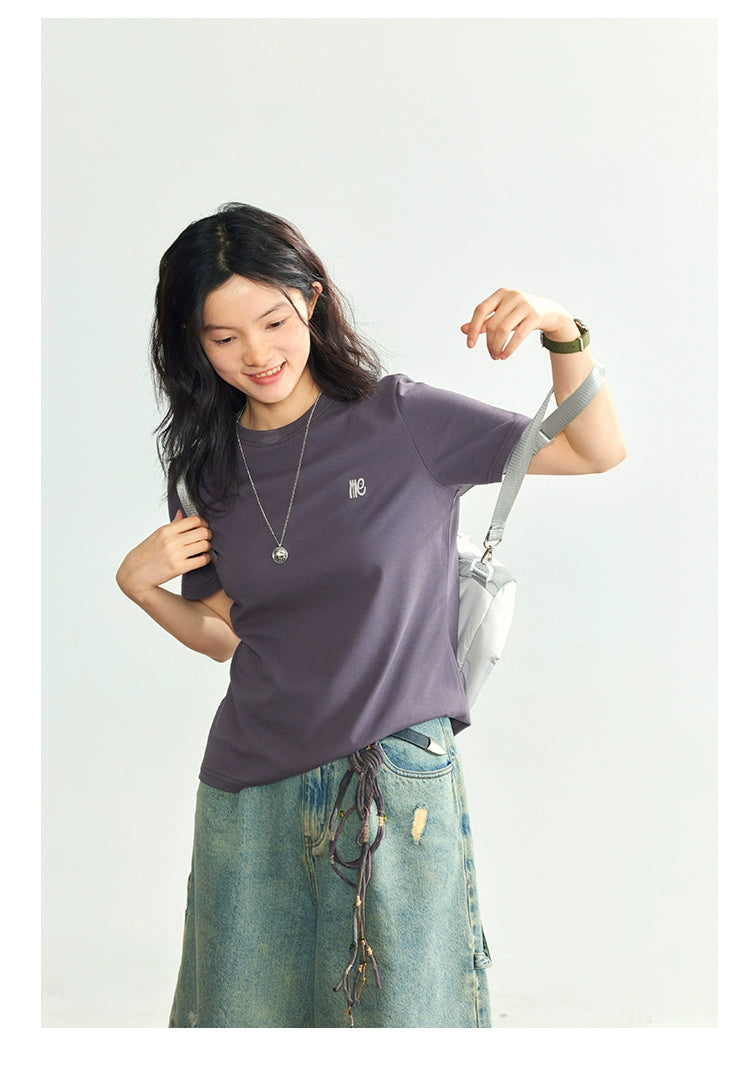 Octopusme T-shirt de logo minimaliste