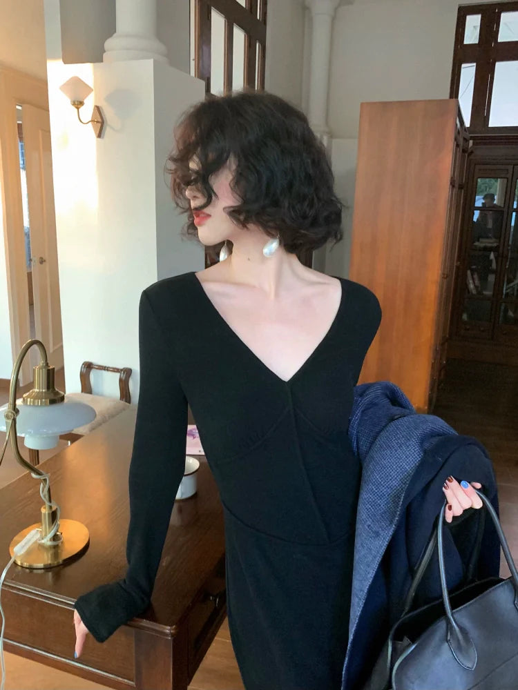 Twist Front Maxi Dress