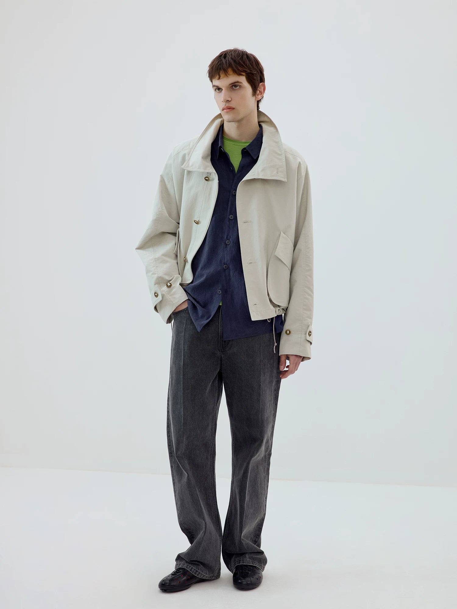 Driftshade Cropped Utility Jacket