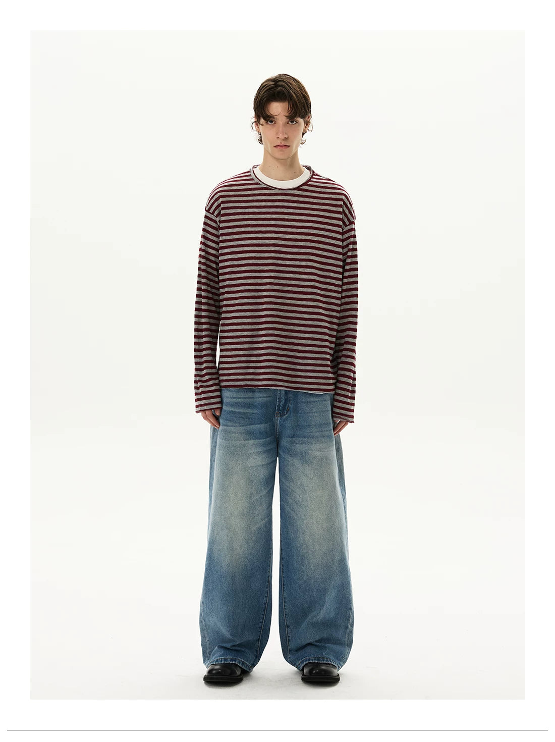 Tide Slouch Stripe Long Sleeve Tee