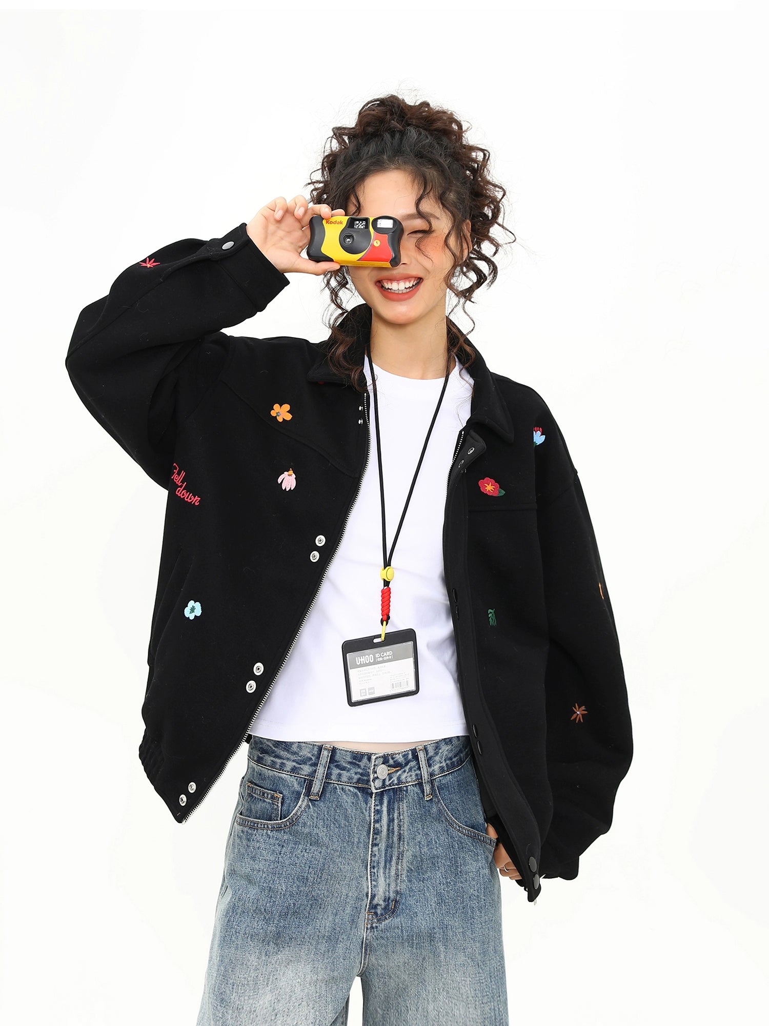 Midnight Bloom Snapshot Jacket