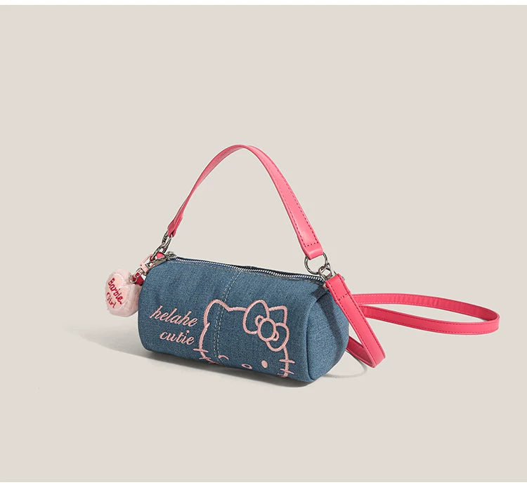 Denim Barbie Kitty Baguette