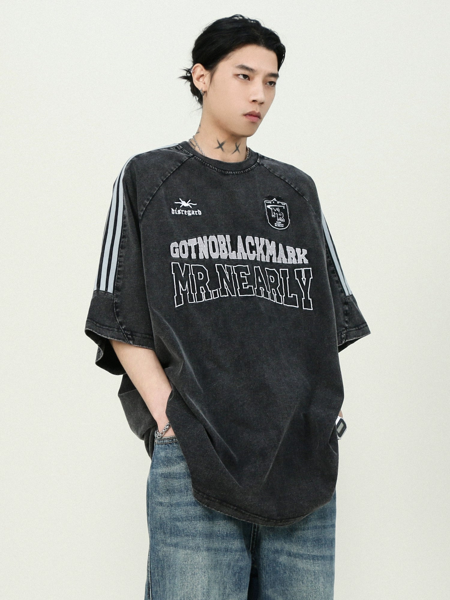 Blackmark Crest Varsity Jersey Tee