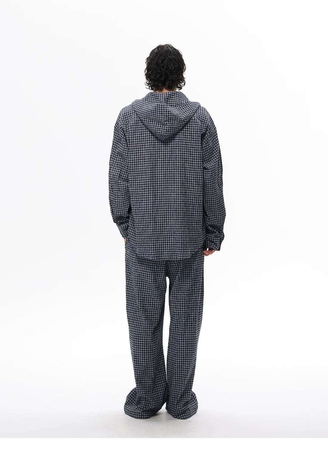 Drape Line Pinstripe Lounge Shirt