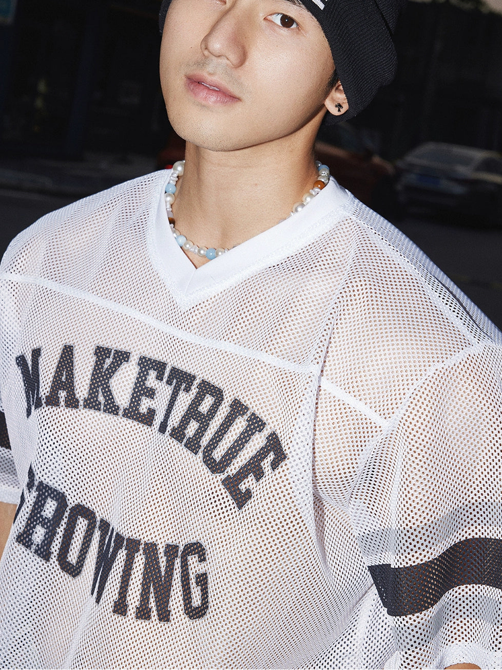 MakeTrue Mesh Varsity Tee